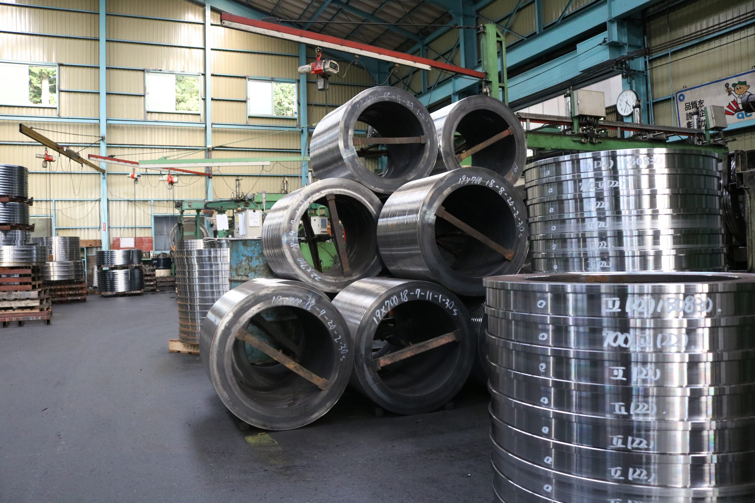 コンクリートパイル用ジョイント金具の製造