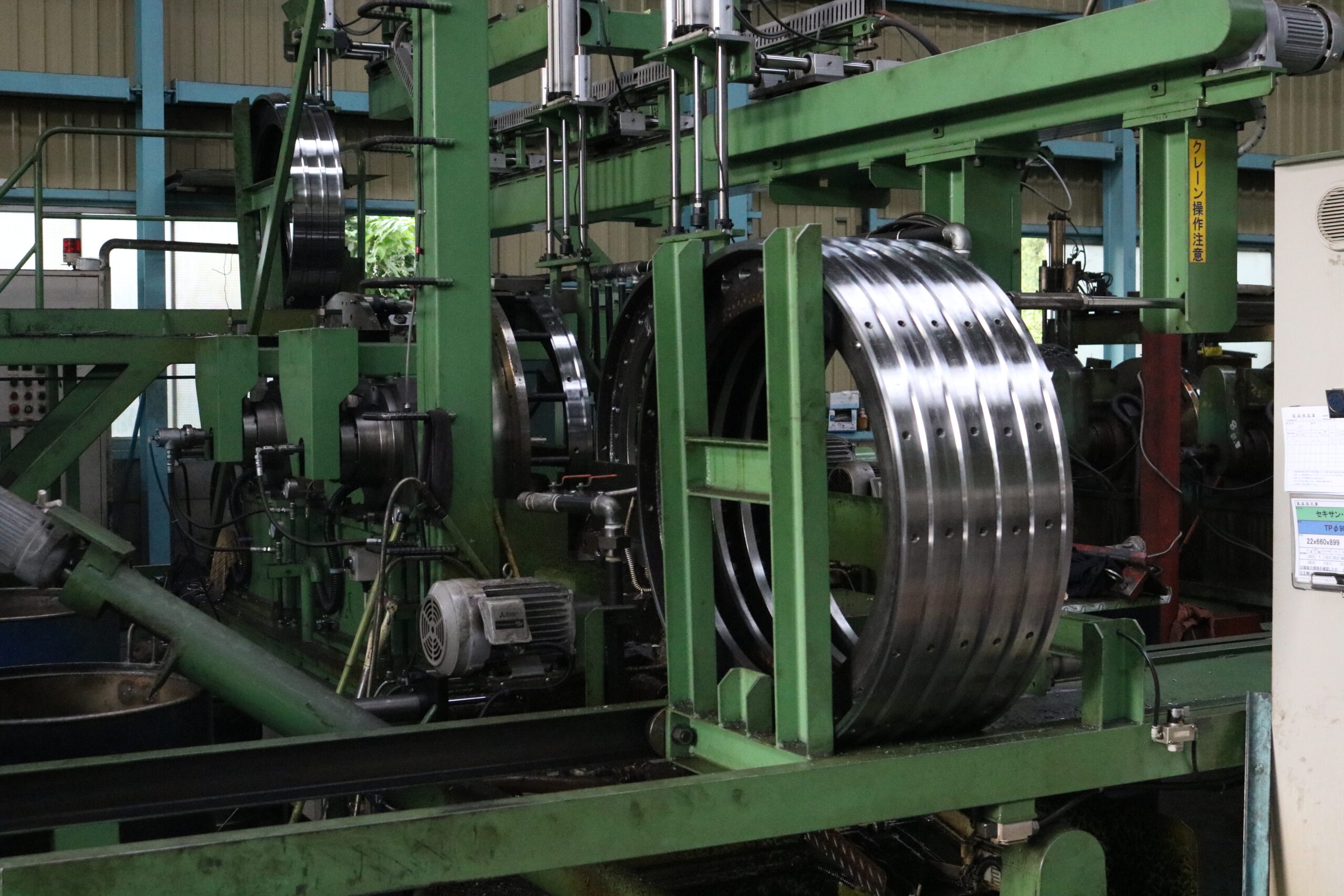コンクリートパイル用ジョイント金具の製造